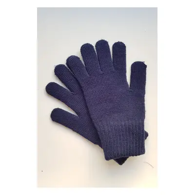 Kamea Woman's Gloves K.20.964.12 Navy Blue