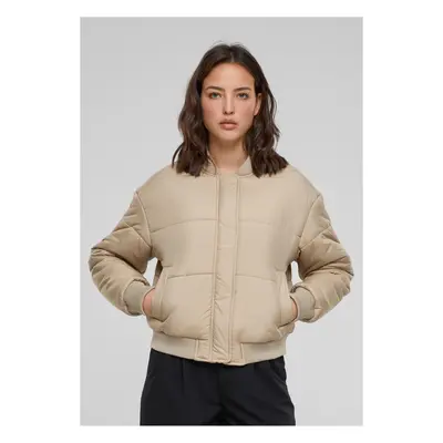 Dámská bomber bunda Puffer Blouson béžová