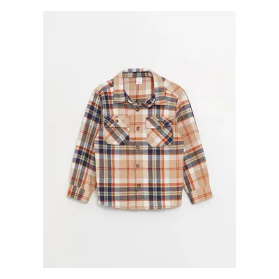 LC Waikiki LCW Baby Plaid Long Sleeve Baby Boy Lumberjack Shirt Jacket