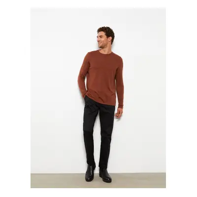 LC Waikiki Crew Neck Long Sleeve Men's Knitwear Sweater