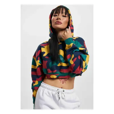 Dámská crop mikina HideMe Hoody barevná