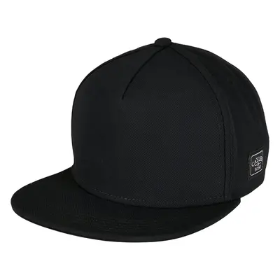 C&S Plain Snapback Cap černá