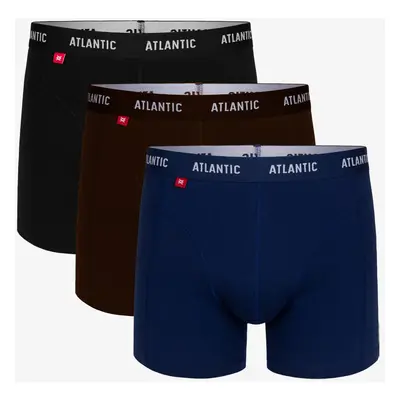 Pánské boxerky ATLANTIC 3Pack - vícebarevné