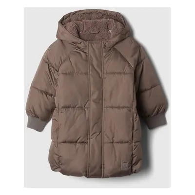 GAP Baby prošívaná nepromokavá parka PrimaLoft® - Kluci