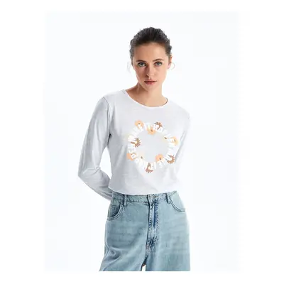 LC Waikiki LCW Crew Neck Printed Women's T-Shirt