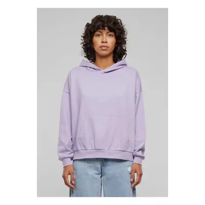 Dámská mikina Light Terry Oversized Hoodie - fialová