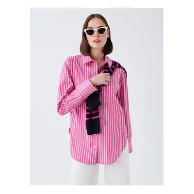 LC Waikiki Striped Long Sleeve Women's Shirt