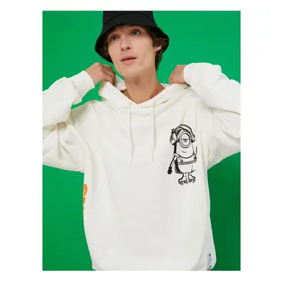 Koton Minions Hooded Sweatshirt Licensed Printed