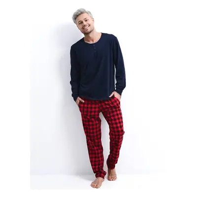 Pyjamas Sensis Louie Christmas L/R M-XL navy blue