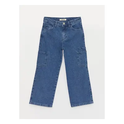 LC Waikiki Wideleg Girl's Cargo Jean Trousers