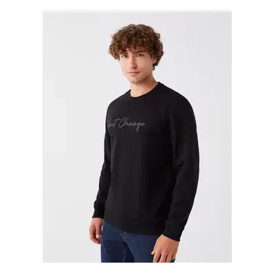 LC Waikiki Crew Neck Long Sleeve Printed Men's Sweatshirt