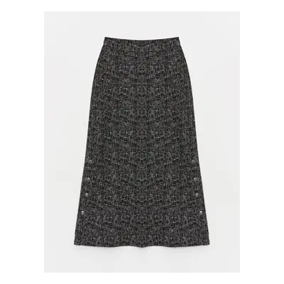 LC Waikiki Standard Fit Patterned Women's Skirt