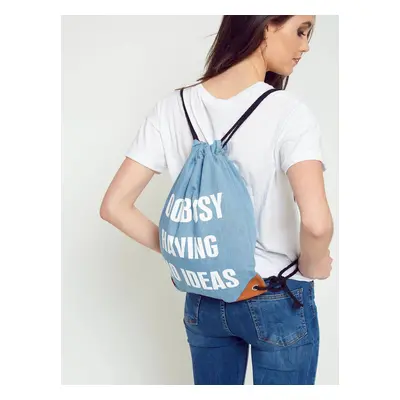 Too Busy denim bag Blue