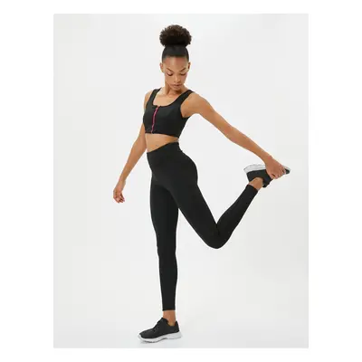 Koton Sports Leggings Side Pocket Detailed High Waist Slim Fit