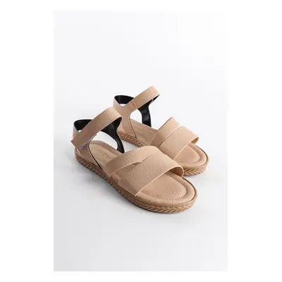 Capone Outfitters Thick Double-Strapped Women's Sandals