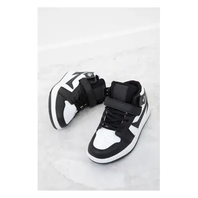 Soho Black-White Kids Unisex Sneakers