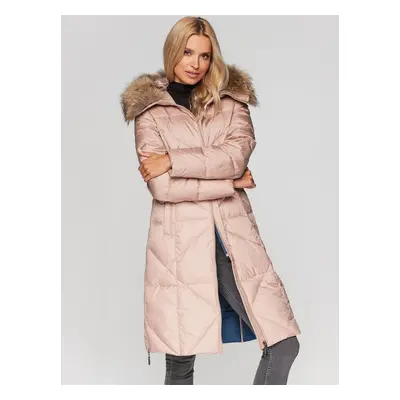 Dámská bunda PERSO PERSO_Coat_BLH211018FX_Pink