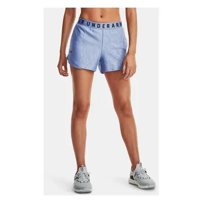 Dámské šortky Under Armour Play Up Shorts Emboss 3.0 blue