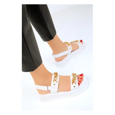 Soho White Women's Sandals