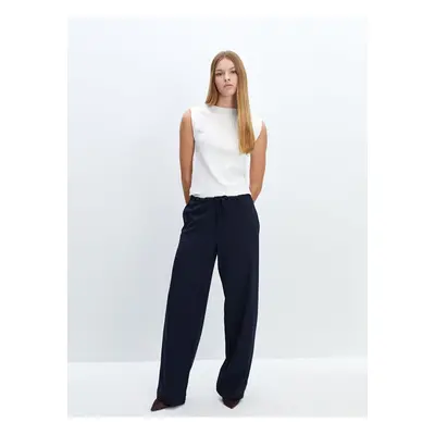 LC Waikiki Lcw Elastic Waist Striped Women's Trousers