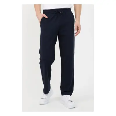 82904 Dewberry Straight Leg Relaxed Cut Mens Sweatpant-NAVY