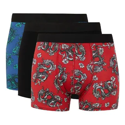 DEFACTO Animal Printed 3-Pack Boxer