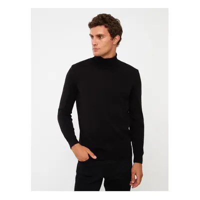 LC Waikiki Turtleneck Long Sleeve Men's Knitwear Sweater