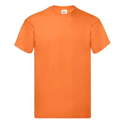 Orange T-shirt Original Fruit of the Loom