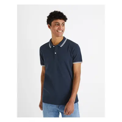 Celio Polo tričko pique Decolrayeb - Pánské