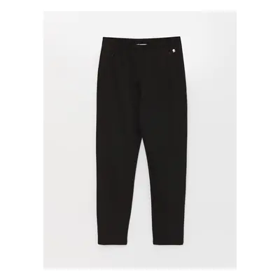 LC Waikiki Standard Fit Women's Trousers with Elastic Waist