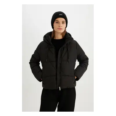 DEFACTO Waterproof Relax Fit Hooded Woven Jacket