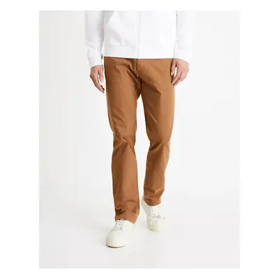 Celio Kalhoty chino straight twill Tohenri - Pánské