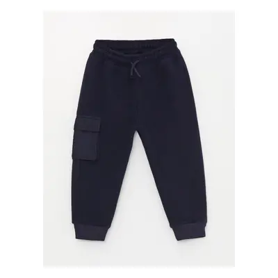 LC Waikiki Basic Baby Boy Tracksuit Bottoms With An Elastic Waist.