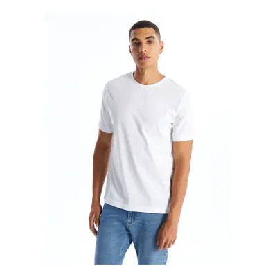 LC Waikiki Crew Neck Short Sleeve Combed Cotton Men's T-Shirt