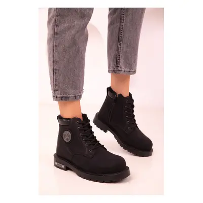 Soho Women's Black Boots & Booties