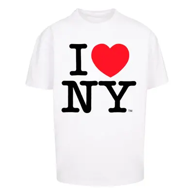 Pánské trčiko I Love NY Oversize bílé