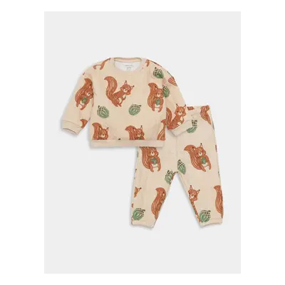 LC Waikiki Crew Neck Baby Boy Pajamas Set