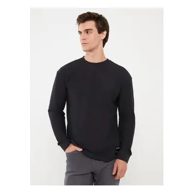 LC Waikiki Crew Neck Long Sleeve Men's T-Shirt