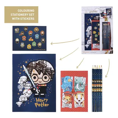 COLOURING STATIONERY SET HARRY POTTER