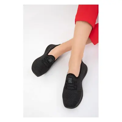 Soho Black-Black Women's Sneakers