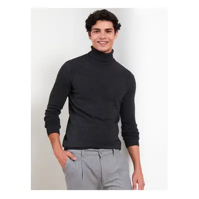 LC Waikiki Turtleneck Long Sleeve Men's Knitwear Sweater