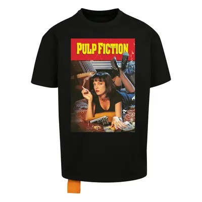 Pánské tričko Pulp Fiction Poster Oversize černé