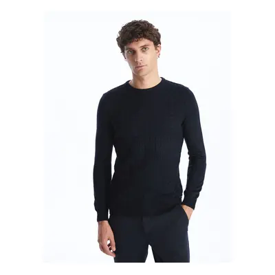 LC Waikiki Crew Neck Long Sleeve Men's Knitwear Sweater