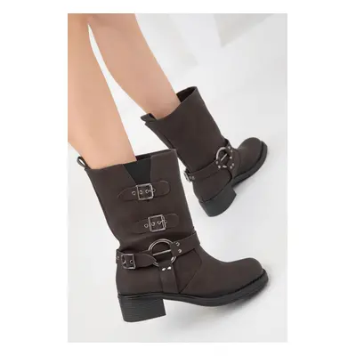 Soho Coffee Matte Women's Boots & Bootie