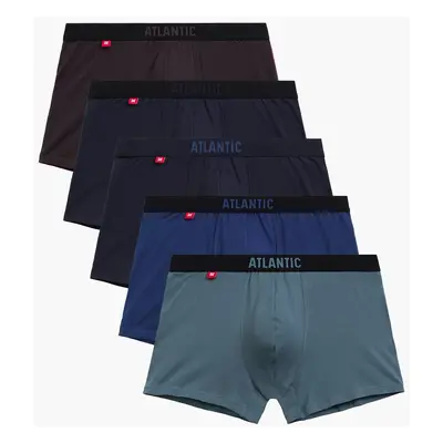 Pánské boxerky ATLANTIC 5Pack - vícebarevné