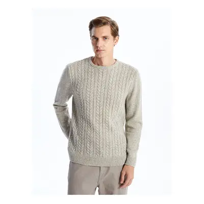 LC Waikiki Lw - Crew Neck Long Sleeve Men's Knitwear Sweater