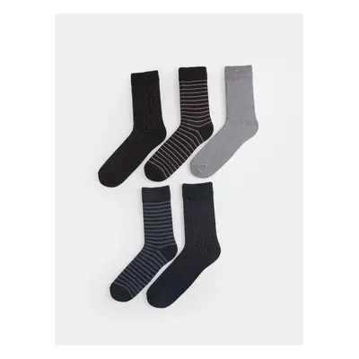 LC Waikiki Lcwk Patterned Men's Socks 5-Piece