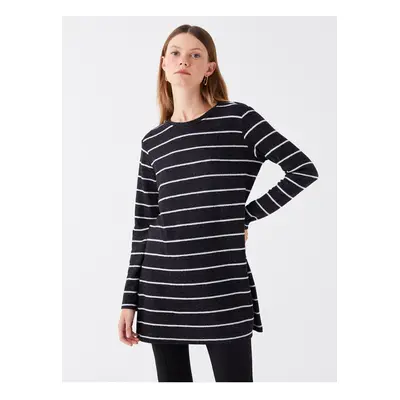 LC Waikiki Crew Neck Striped Long Sleeve Women's Tunic