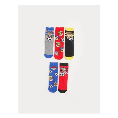 LC Waikiki Pack of LCW Kids Paw Patrol Boys Kids Socket Socks