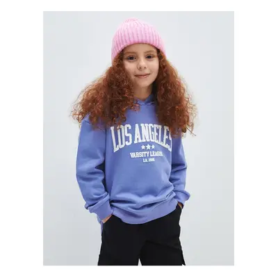 LC Waikiki Girls Printed Long Sleeve Hoodie Sweatshirt